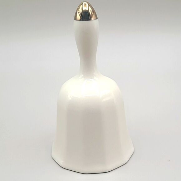 Otagirl Japan Vintage 'Iris Rhapsody' Porcelain Bedside Bell (70's) - Picture 3 of 4